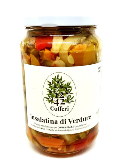 Insalatina di verdure sott'olio